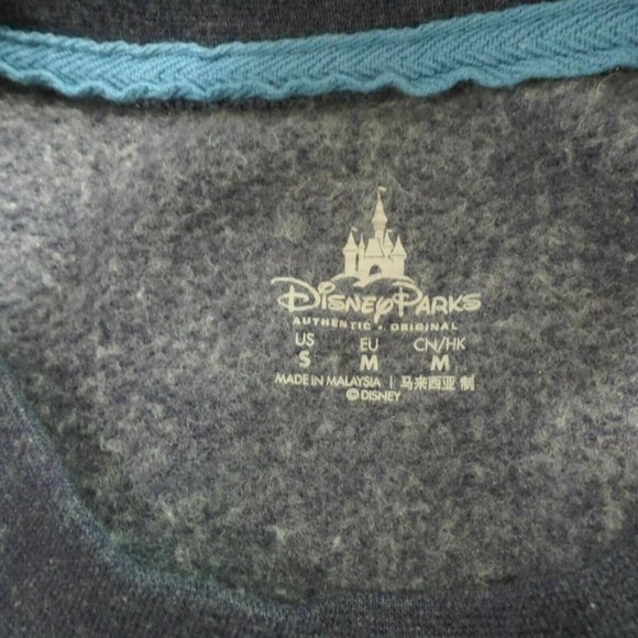 Disneyland Resort Mickey Mouse Compass Sweatshirt Men's Small Blue EUC - Picture 6 of 7